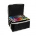 Resigilate: Set 168 markere colorate, 2 varfuri grosimi diferite, geanta depozitare, culori vivide